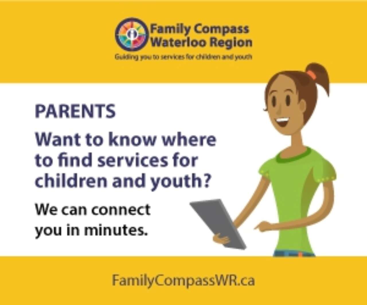 Family Compass Square Ad
