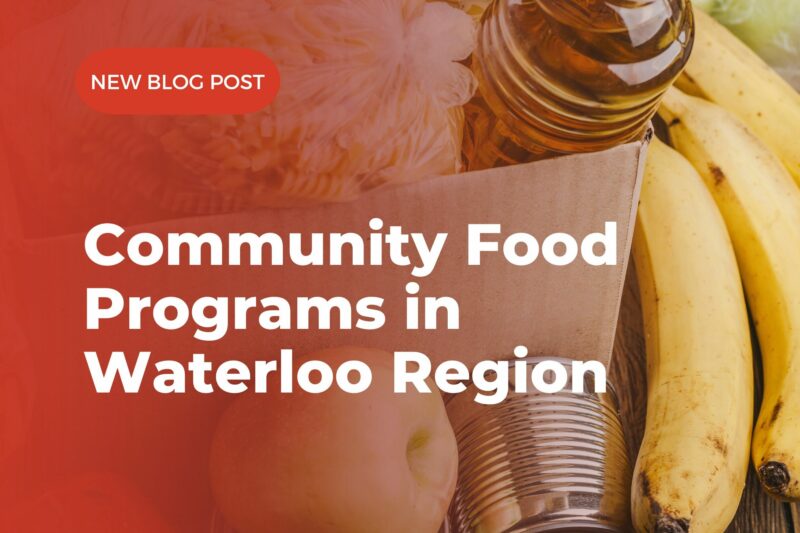 Community Food Programs in Waterloo Region 1