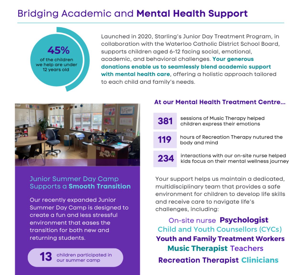 Bridging Academic and Mental Health Support