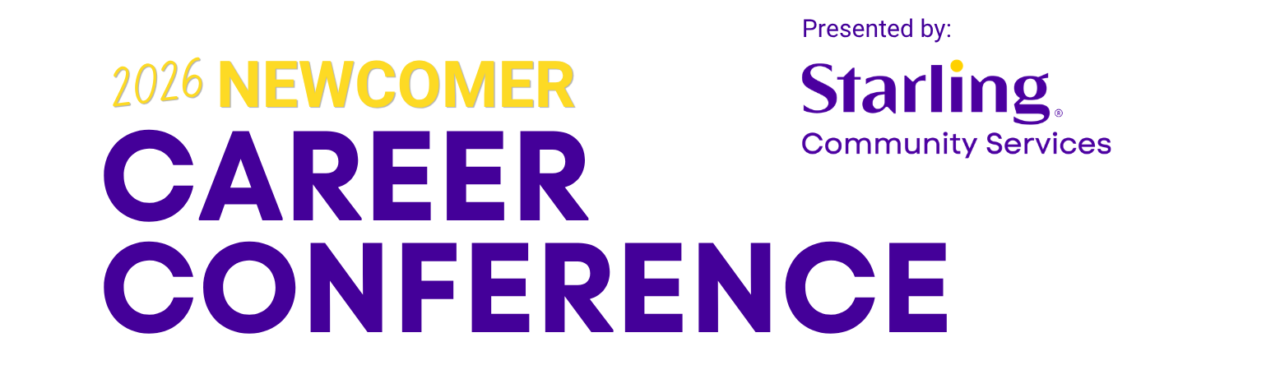 Newcomer Career Conference 2026 36 x 24 in 8 5 x 11 in 8 75 x 11 25 in